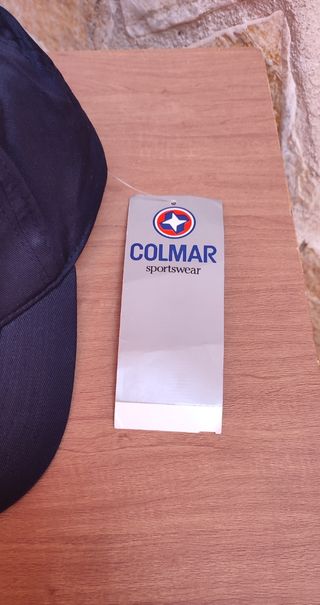 Cappello Colmar Blu Cotone Vintage Nuovo