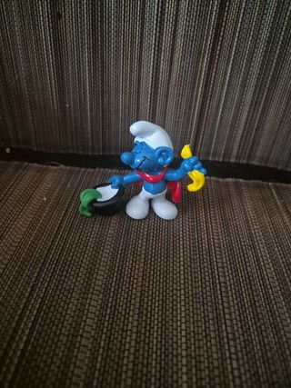 Figura PVC Pitufo Mago