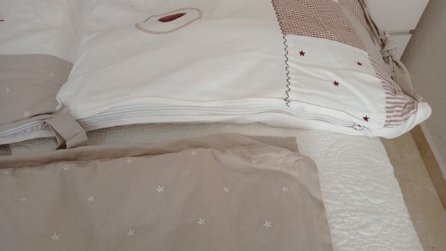 Conjunto de cuna patchwork