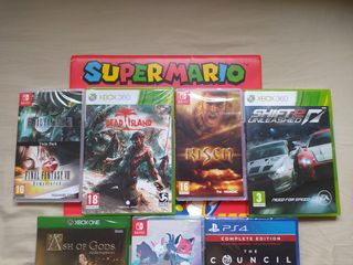 -PRECINTADOS- juegos de diferentes plataformas