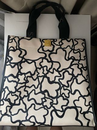 Bolso Tous Grande Beige y Negro