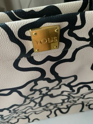 Bolso Tous Grande Beige y Negro