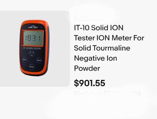 Medidor de Iones Negativos ONETEST IT-10