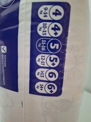 76 ud Talla 5 Dodot Sensitive