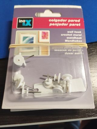 10 no más clavos de pared Inofix (pack)