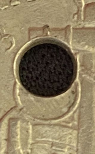 moneda 50 céntimos 1963 Error Agujero desplazado