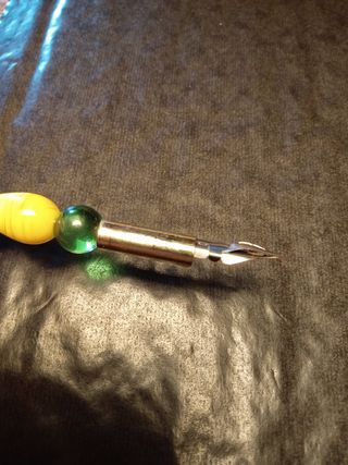 Penna stilografica vintage vetro Murano