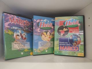 Colección DVDs Heidi y Marco (Español)