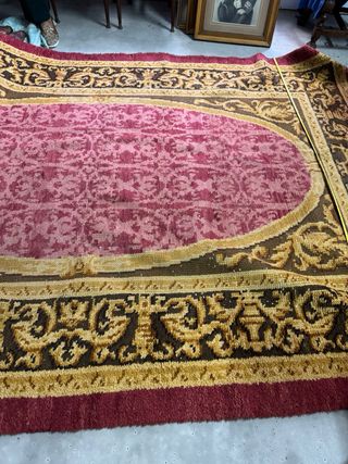 Alfombra de lana anudada a mano