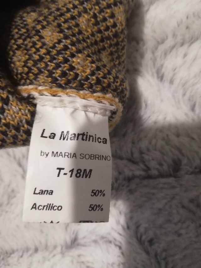 Jersey La Martinica 18 meses