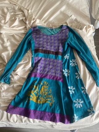 Vestido Hippie Algodón