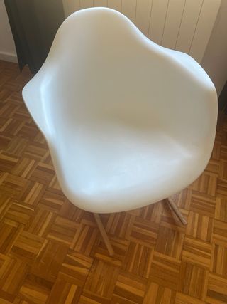 Silla Mecedora Diseño Blanca Adulto 
