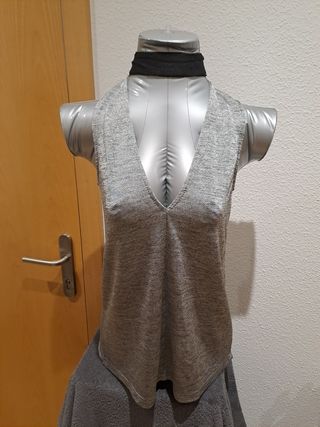 Camiseta sin mangas para mujer