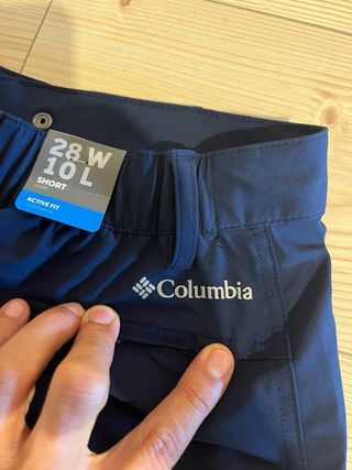 Pantalón Corto Columbia Azul
