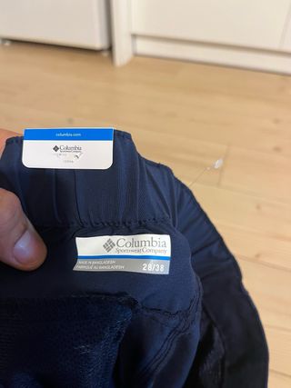 Pantalón Corto Columbia Azul