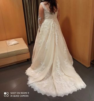 Vestido de Novia Blanco Encaje