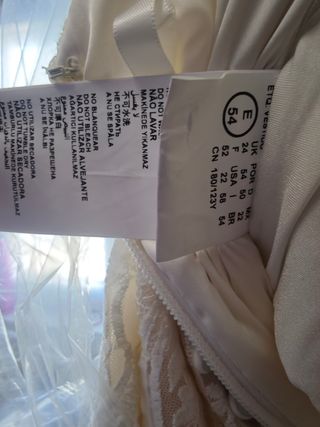 Vestido de Novia Blanco Encaje