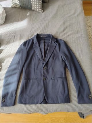 Americana Zara Azul Marino. Talla S