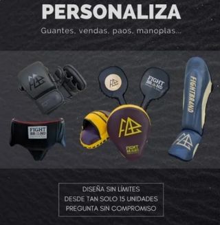 Guantes, vendas y shorts de boxeo personalizados