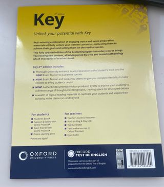 Key to Bachillerato 1. Student's Book. 2 Edition