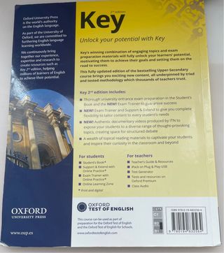 Key to Bachillerato 1. Student's Book. 2 Edition