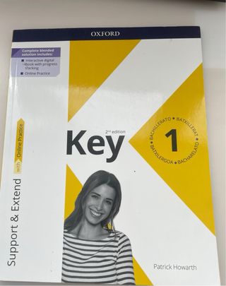 Key to Bachillerato 1. Student's Book. 2 Edition