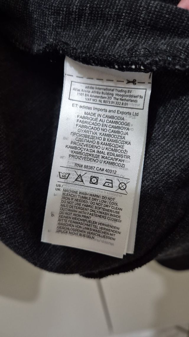 Felpa Adidas ID Stadium Full Zip (DU1135) Tg. S