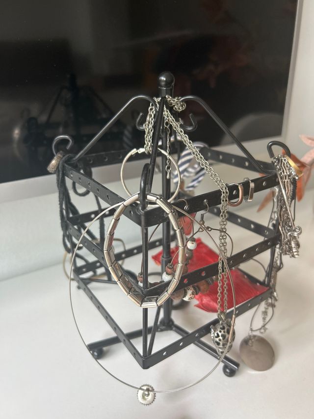 Joyero Metálico Negro