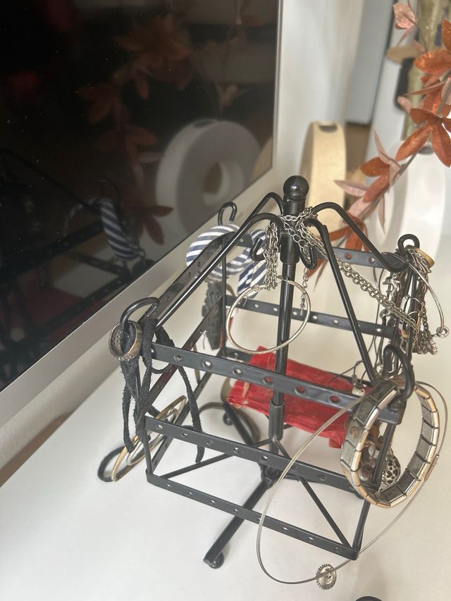 Joyero Metálico Negro