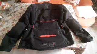 Chaqueta de moto con chaleco interior