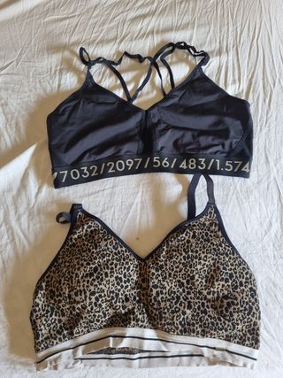 Conjunto 2 Tops Deportivos Talla L