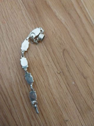 Collar de plata con colgantes