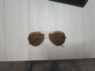 Gafas de sol Ray-Ban Aviator Doradas Mujer
