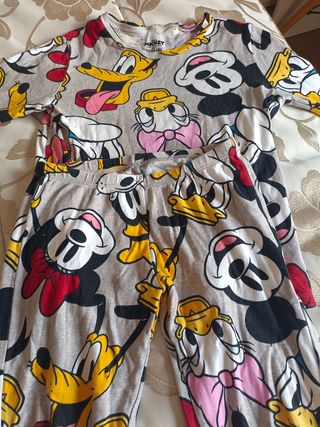 Pijama niña Disney Mickey y amigos Talla 8-9 años
