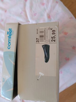 Bailarinas Comfeet Mujer negro.