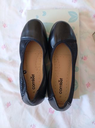 Bailarinas Comfeet Mujer negro.