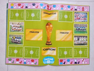 Álbum cromos Futbol en Acción Mundial 82