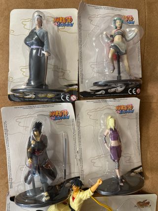 Figuras Naruto/Street Fighter - Preço por conjunto