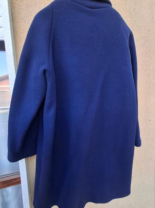 Cappotto sartoriale blu