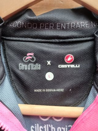 Maillot Castelli Giro d'Italia Ciclismo Negro