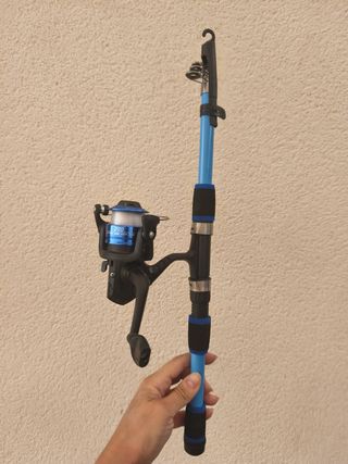 Caña de pescar para principiantes