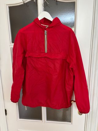 Chubasquero K-Way Rojo Vintage