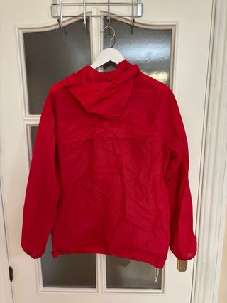 Chubasquero K-Way Rojo Vintage