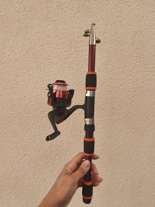 Caña de pescar para principiantes