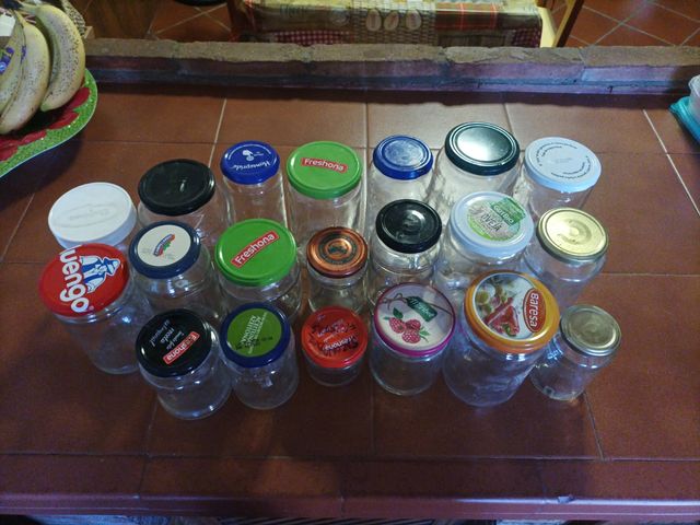 Frascos de Cristal Variados