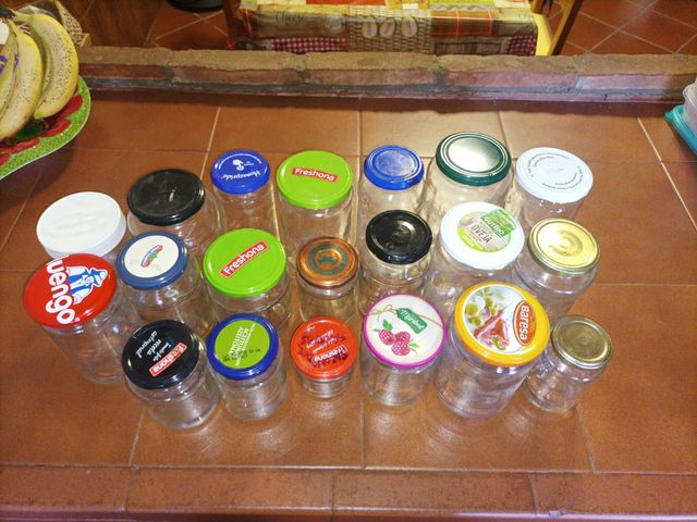 Frascos de Cristal Variados