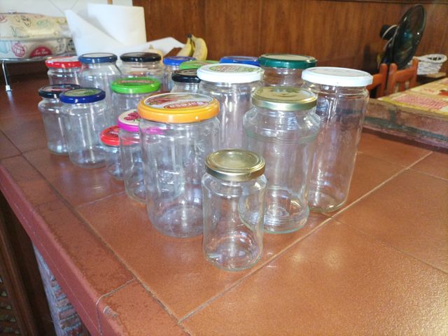 Frascos de Cristal Variados