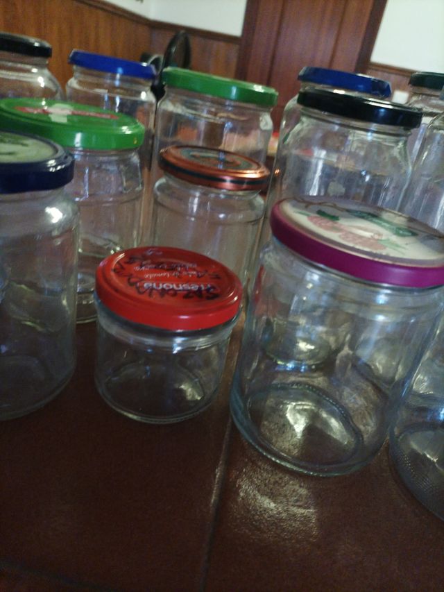 Frascos de Cristal Variados