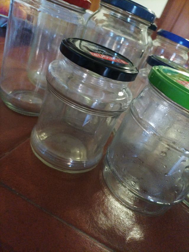 Frascos de Cristal Variados