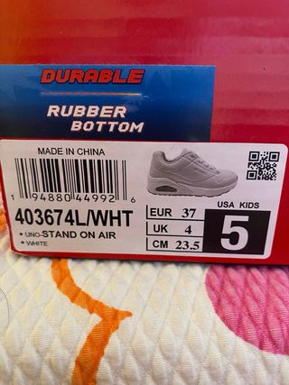 Zapatillas Skechers Blancas